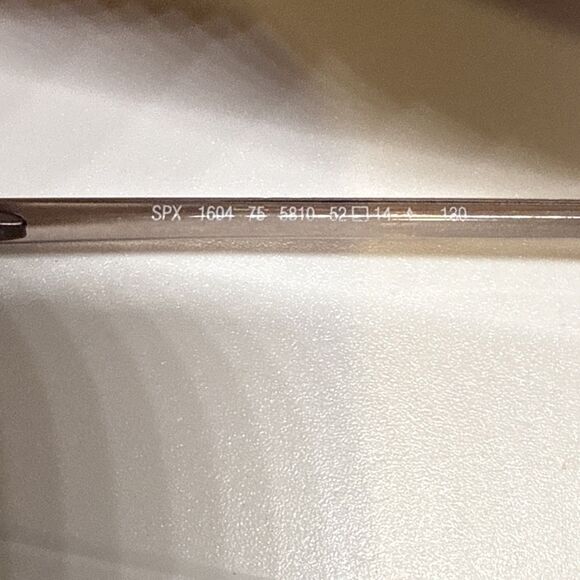 Silhouette SPX Illusion Full Rim 1604 75 5810 52-14-130 Eyeglass Frames ONLY - Picture 6 of 7